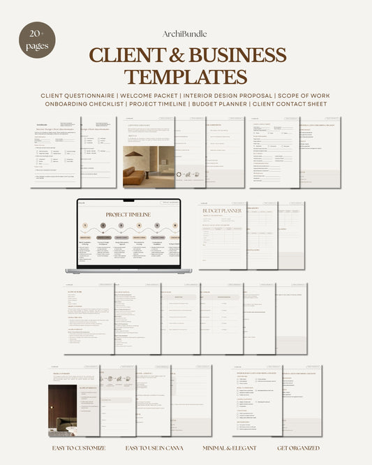 Client Management Kit for Interior Designers
