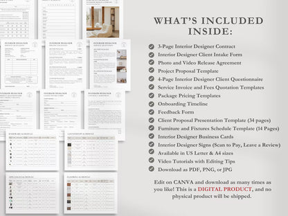 Ultimate Interior Designer Business Starter Kit