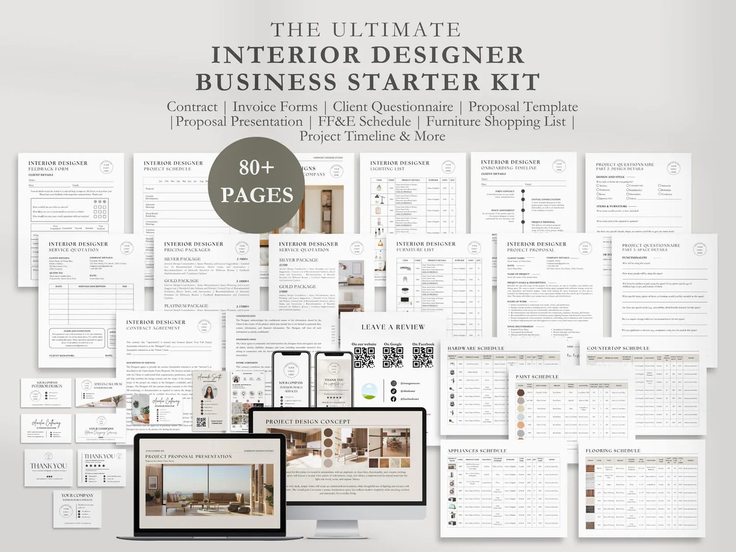 Ultimate Interior Designer Business Starter Kit